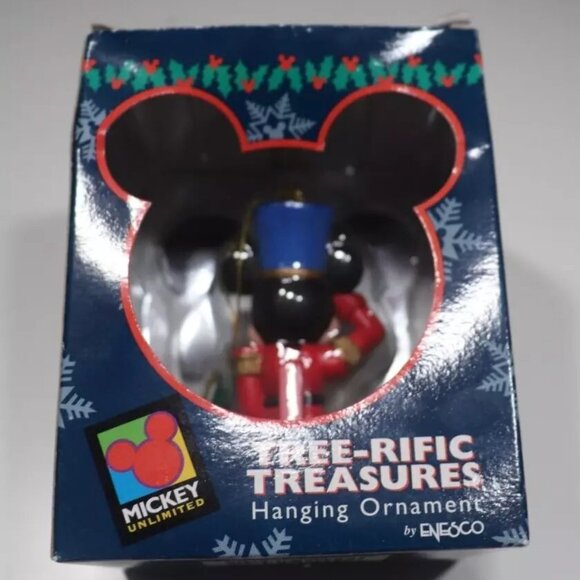 Vintage Enesco Disney Mickey Unlimited Nutcracker Ornament - Picture 5 of 8